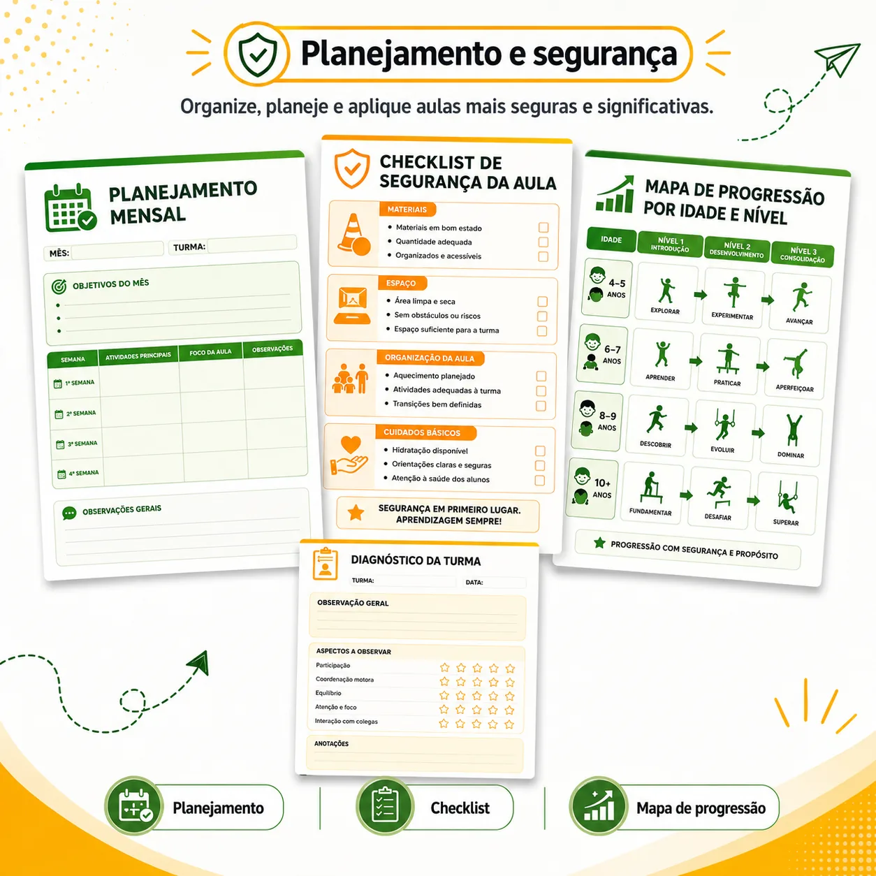 Atualizações Extras do Kit Ginástica
